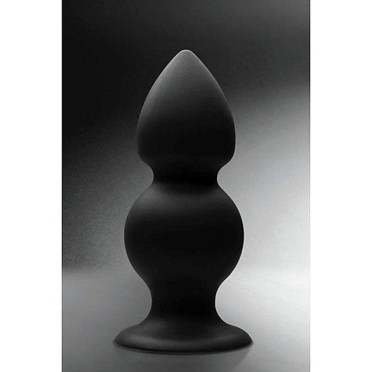 Black Silicone Anal Plug by XR Brands - Butt Plugs