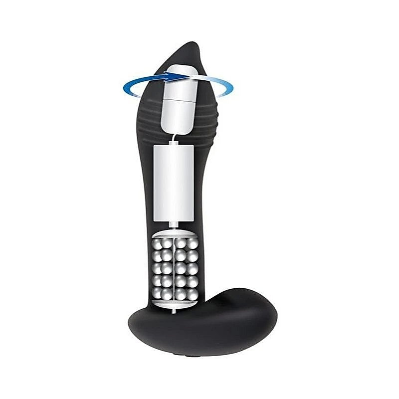 Twisted Rimmer Vibrating Prostate Massager by Evolved - Prostate Toys