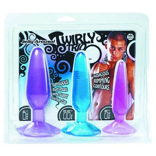 Twirly Trio Plug Set