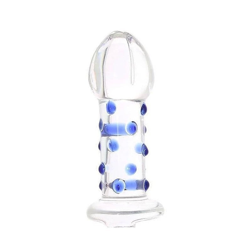 Pipedream Icicles No 80 Luxury Glass Butt Plug - Anal Dildos
