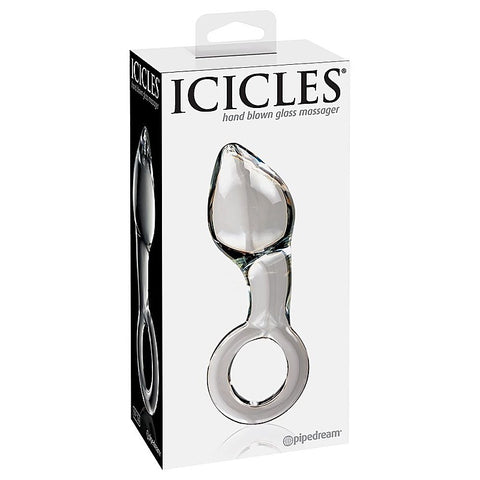 Icicles No. 14 Luxury Glass Anal Plug by Pipedream Products - Glass Sex Toys