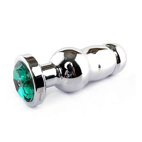 Metal Vibration Anal Plug Kit by BDStyle - Sex Kits