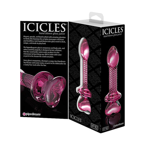 Icicles No 82 Anal Plug Glass by Pipedream - Glass Sex Toys