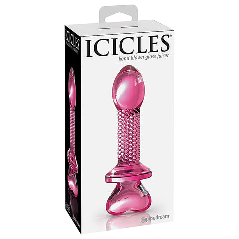 Icicles No 82 Anal Plug Glass by Pipedream - Glass Sex Toys
