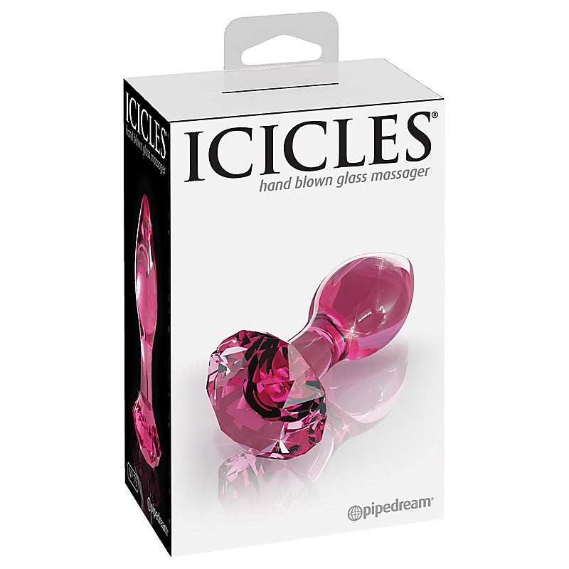 Icicles No. 79 Glass Anal Plug by Pipedream Products - Glass Sex Toys
