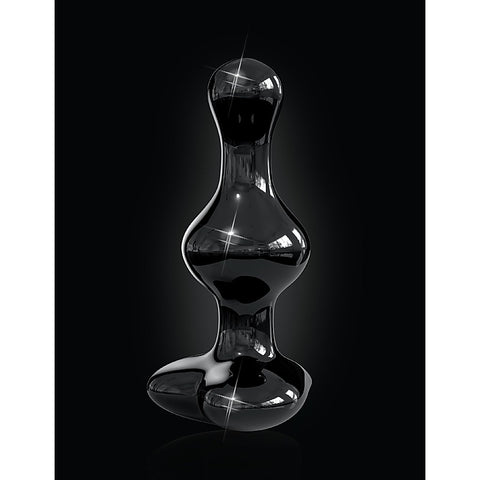 Pipedream Icicles No 74 Hand Blown Glass Butt Plug - Glass Sex Toys