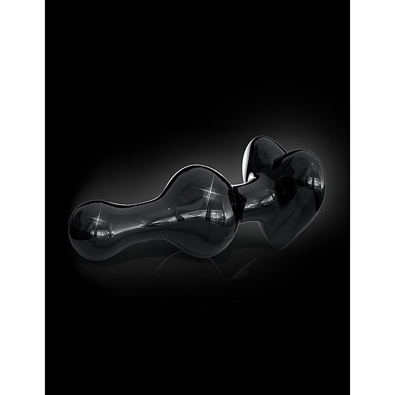 Pipedream Icicles No 74 Hand Blown Glass Butt Plug - Glass Sex Toys