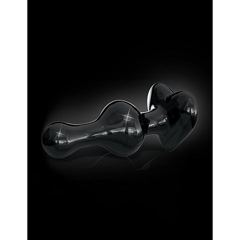 Pipedream Icicles No 74 Hand Blown Glass Butt Plug - Glass Sex Toys
