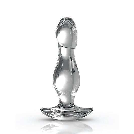 Pipedream Icicles No 72 Luxury Glass Butt Plug - Glass Sex Toys