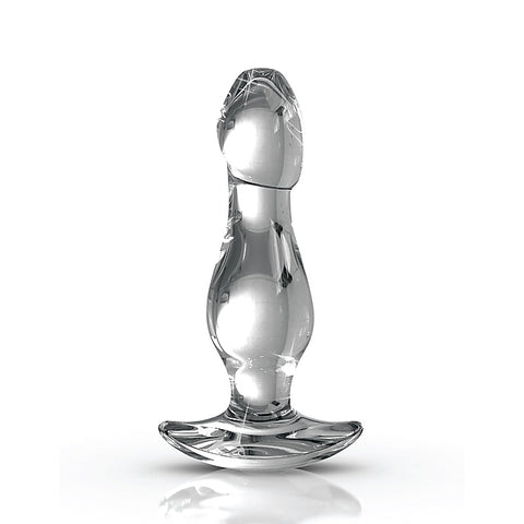Icicles No. 72 Luxury Glass Butt Plug by Pipedream - Glass Sex Toys