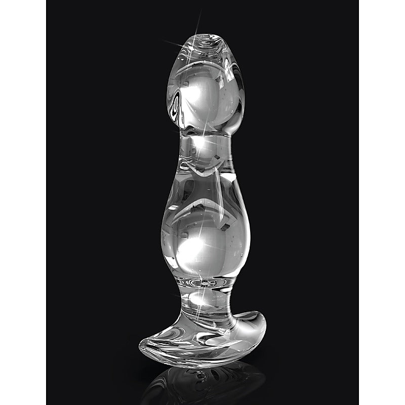Icicles No. 72 Luxury Glass Butt Plug by Pipedream - Glass Sex Toys