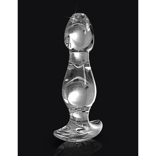 Pipedream Icicles No 72 Luxury Glass Butt Plug - Glass Sex Toys