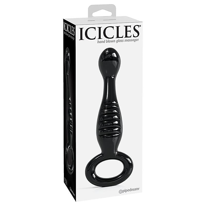 Icicles No 68 Luxury Glass Anal Massager - Glass Sex Toys