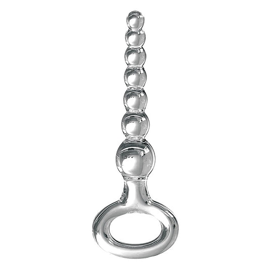 Pipedream Icicles No 67 Glass Anal Beads Massager