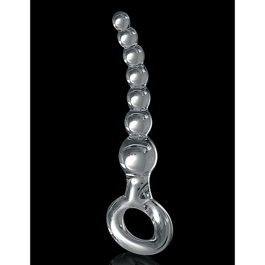 Pipedream Icicles No 67 Glass Anal Beads Massager