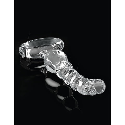 Icicles No 67 Glass Anal Beads Massager - Glass Sex Toys