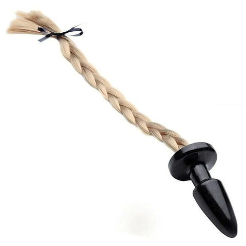 Blondie Pony Tail Butt Plug by XR Brands - Butt Plugs