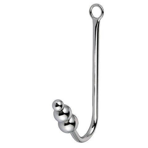 Premium Three Ball Steel Anal Hook by BDStyle - Spreaders and Hangers