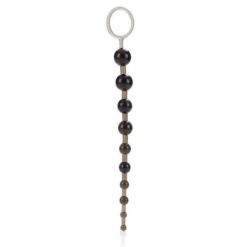Premium X-10 Beads Black by California Exotics - Anal Beads and Balls