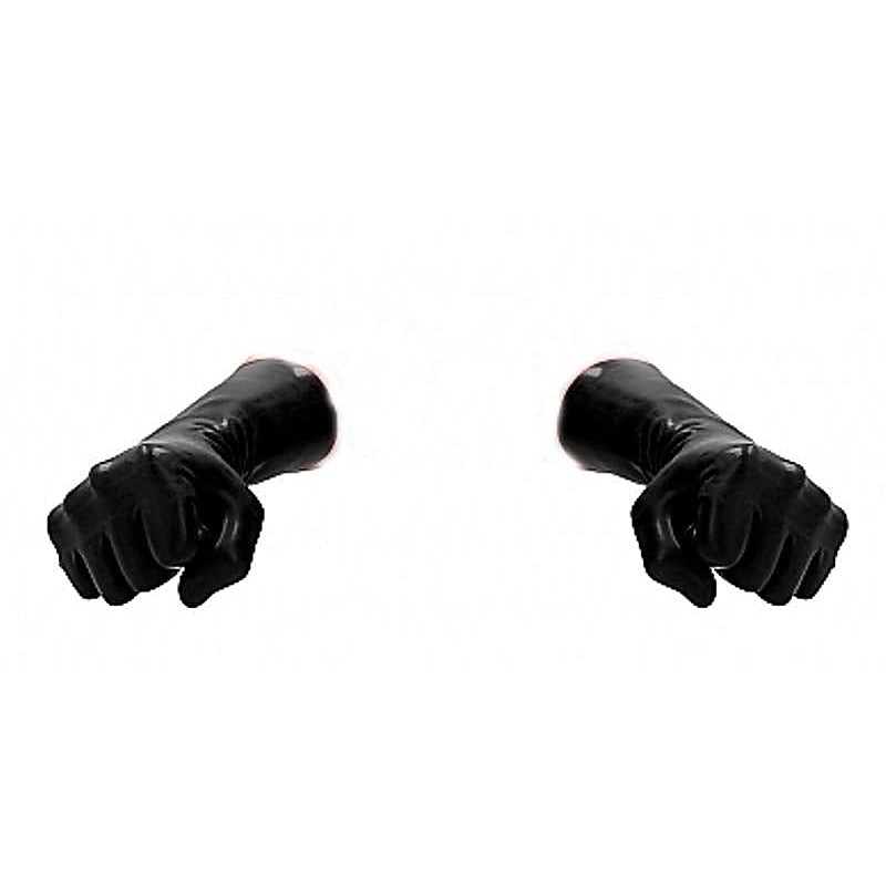 Fist-It Latex Short Gloves - Wigs and Gloves