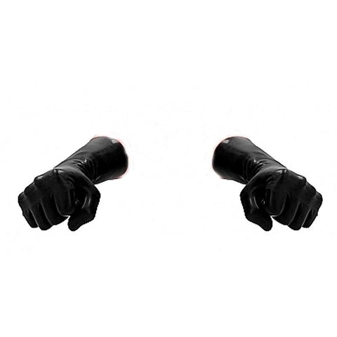 Fist-It Latex Short Gloves - Wigs and Gloves