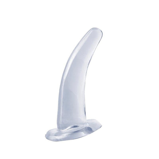 Pipedream Basix His and Hers G-Spot Plug Clear - Pussy And Clit Toys