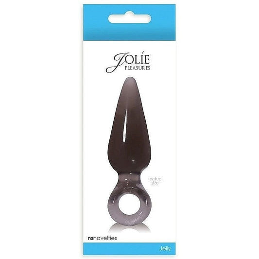 Jolie Pleasure Plug Small Charcoal - Butt Plugs