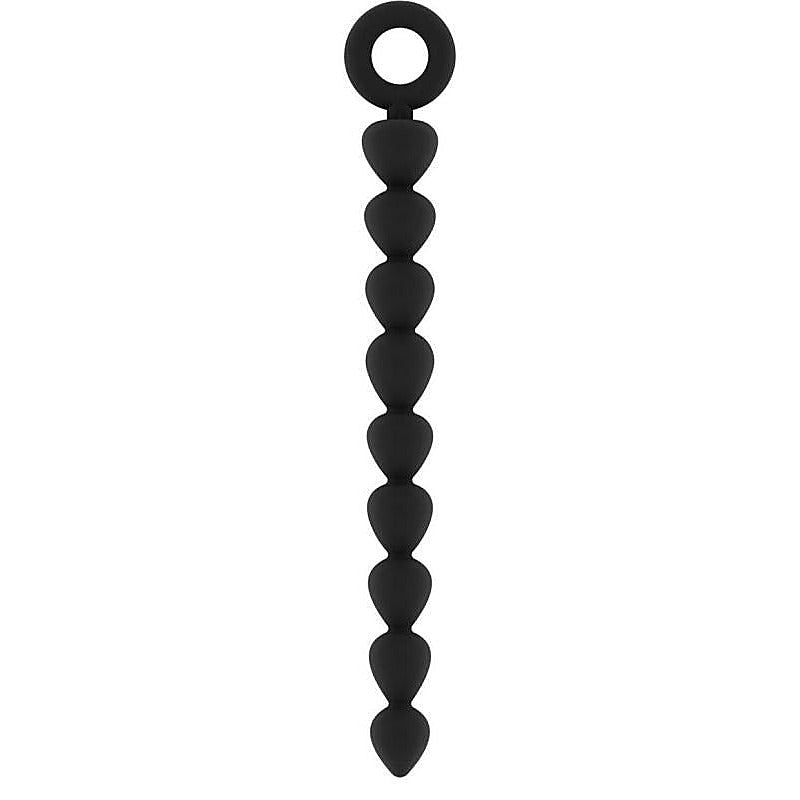 SONO No. 28 Anal Chain Black - Anal Beads and Balls