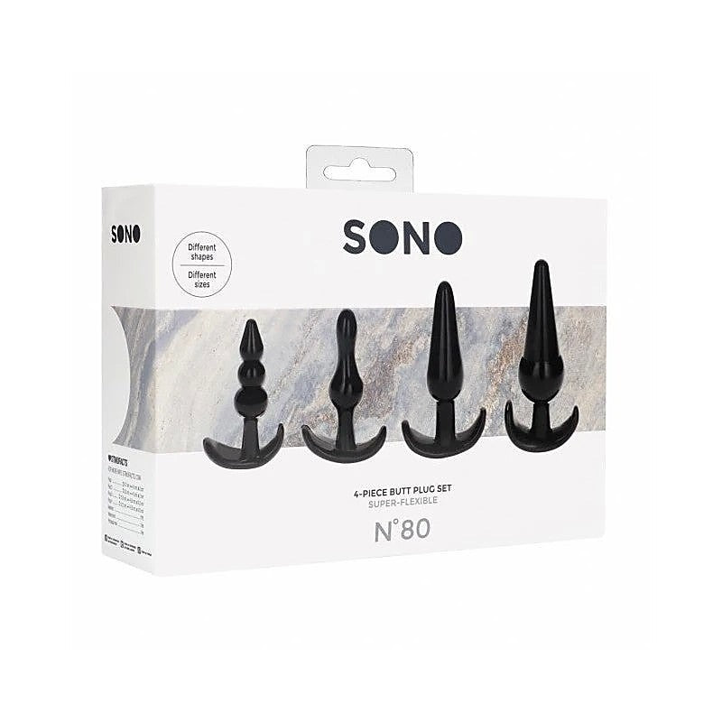 SONO No. 29 Butt Plug Black - Butt Plugs