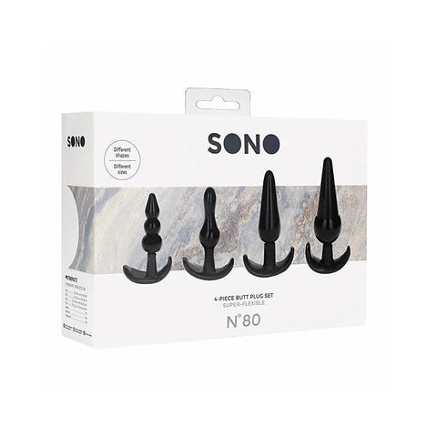 SONO No. 29 Butt Plug Black - Butt Plugs