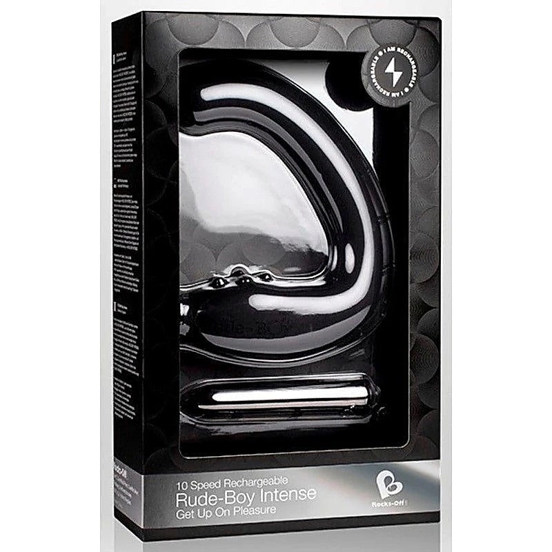 Premium Rude Boy Intense Black by Rocks Off - Prostate Toys