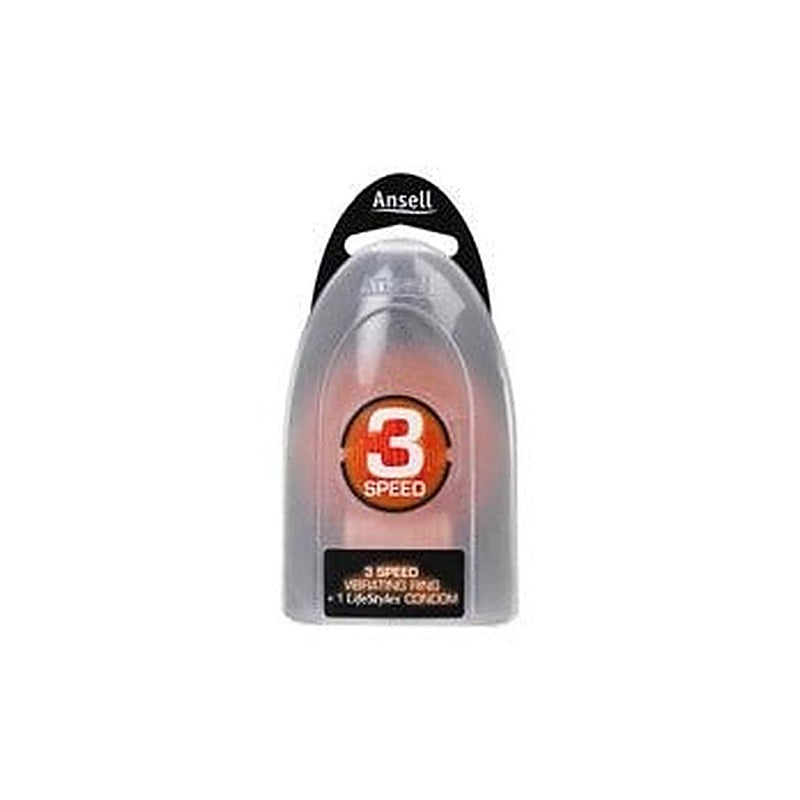 Premium Vibrating Condom 3 Speed by Ansell - Condoms