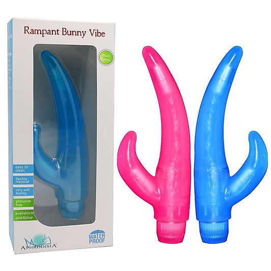 Premium Rampant Bunny Vibrator by Aphrodisia - Novelty Vibrators