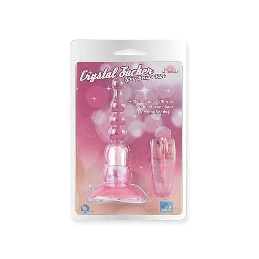 Aphrodisia Crystal Sucker Anal Beads Vibe - Prostate Toys