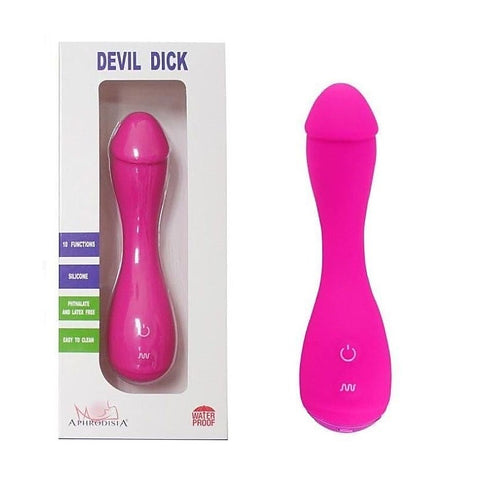 Premium Devil Dick Vibrator by Aphrodisia - Silicone Vibrators
