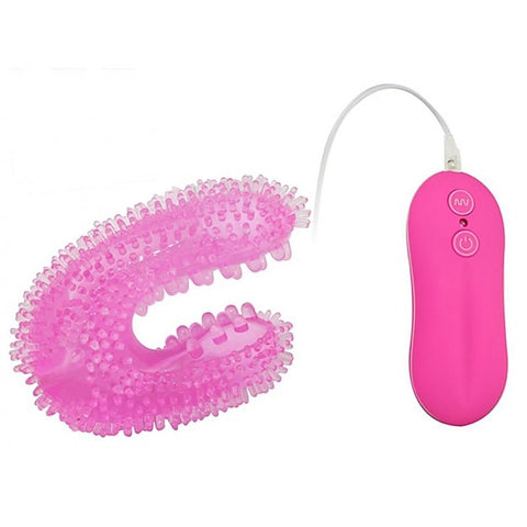 Furry Vibrating Finger by Aphrodisia - Finger and Tongue Vibrators