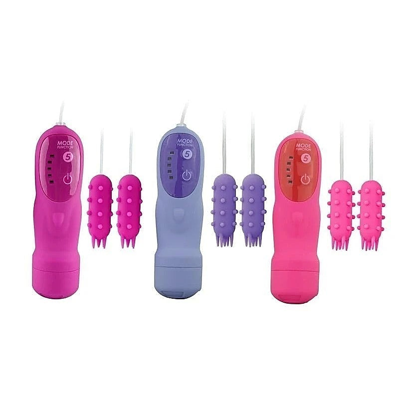 Premium Dual Mini Nubby Bullets by Aphrodisia - Butt Plugs