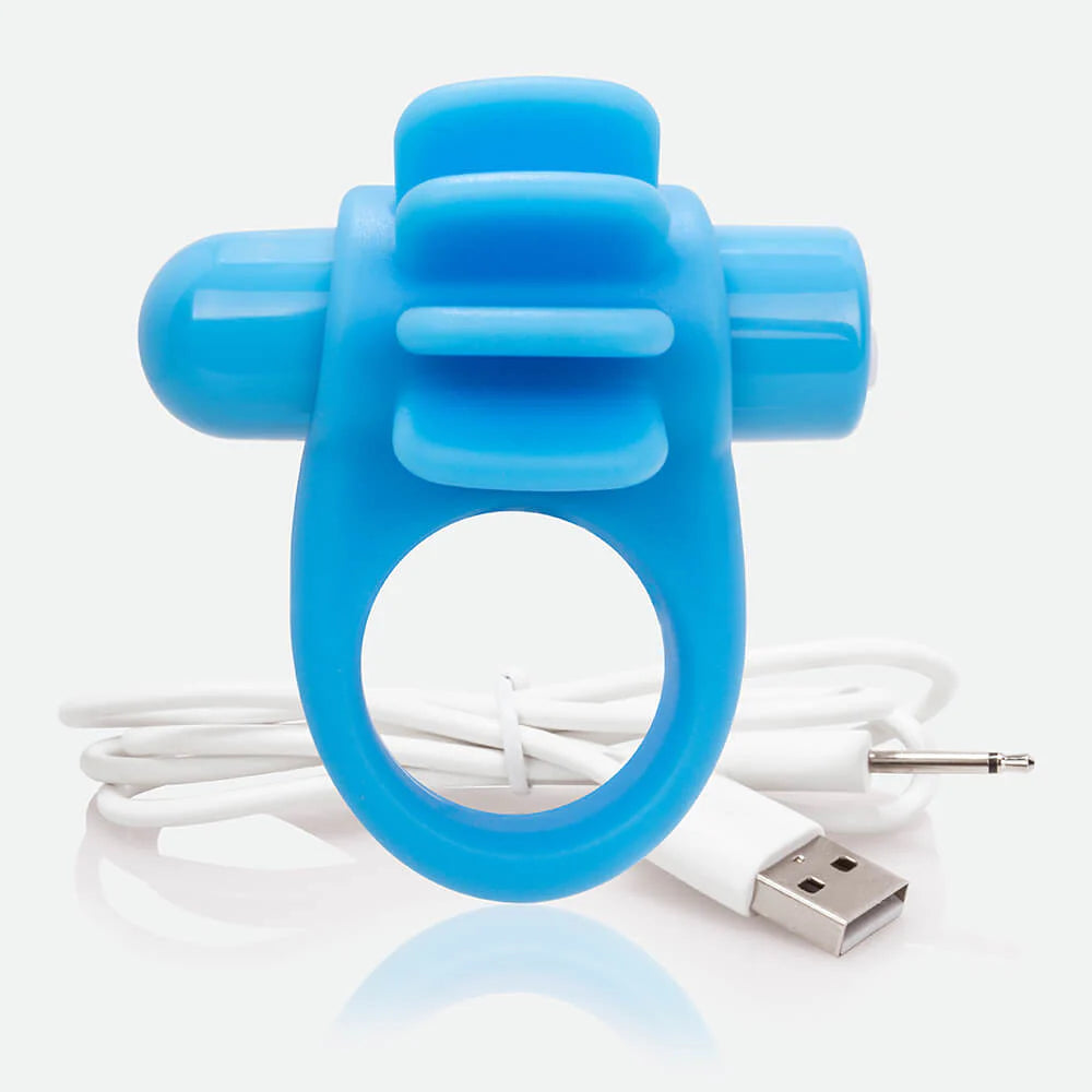 Charged Skooch 10 Functions Vibrating Mens Cock Ring Vibrating Cock Rings