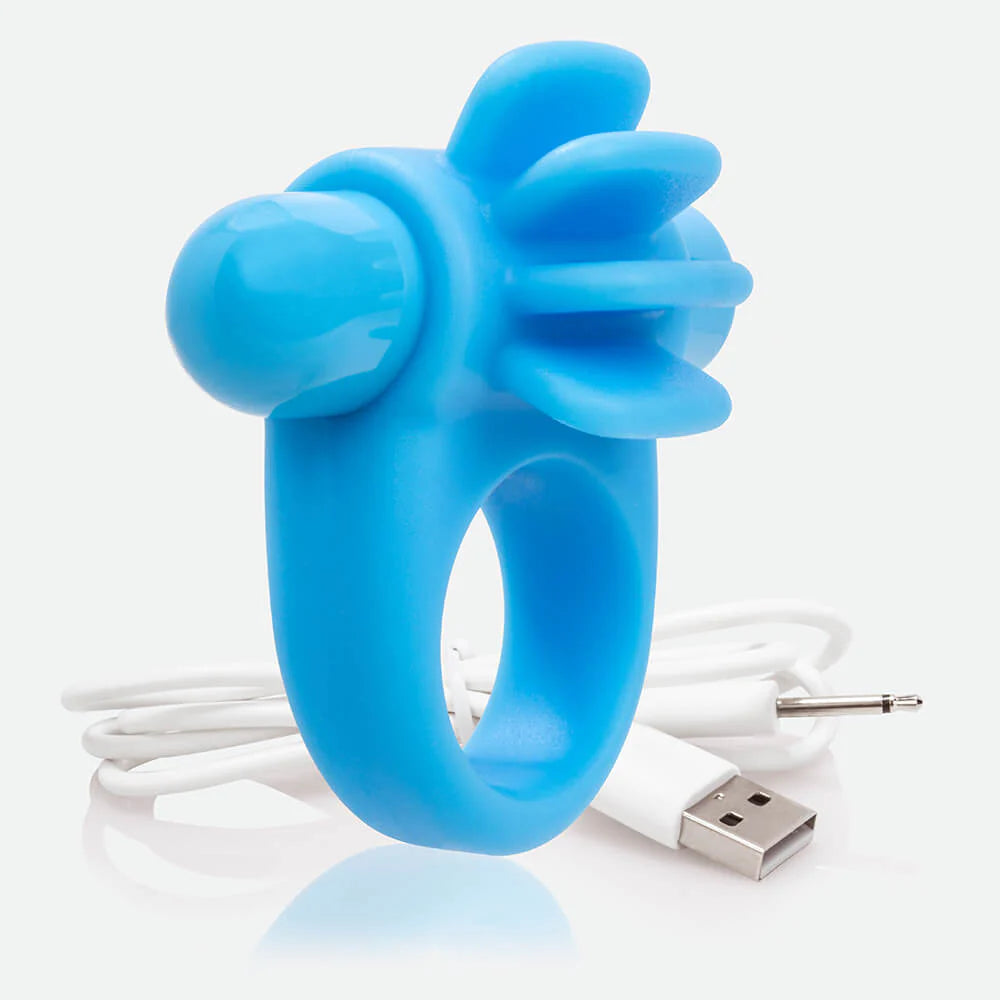 Charged Skooch 10 Functions Vibrating Mens Cock Ring Vibrating Cock Rings