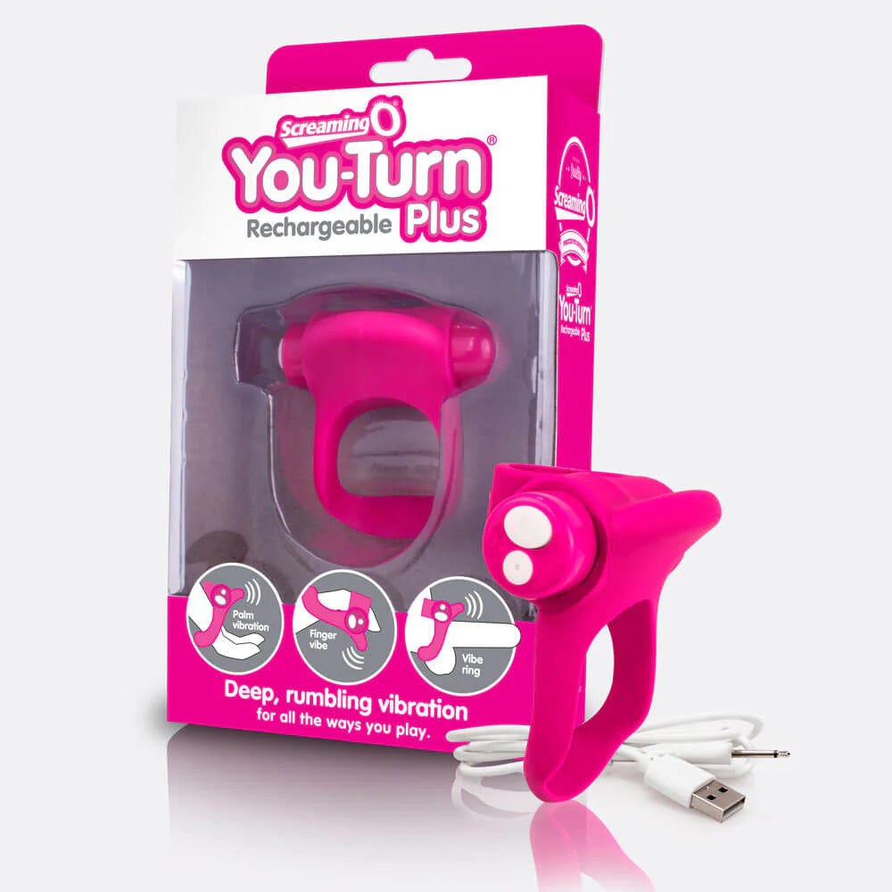 Charged You Turn Plus Rechargeable Vibrating Cock Ring Vibrating Cock Rings