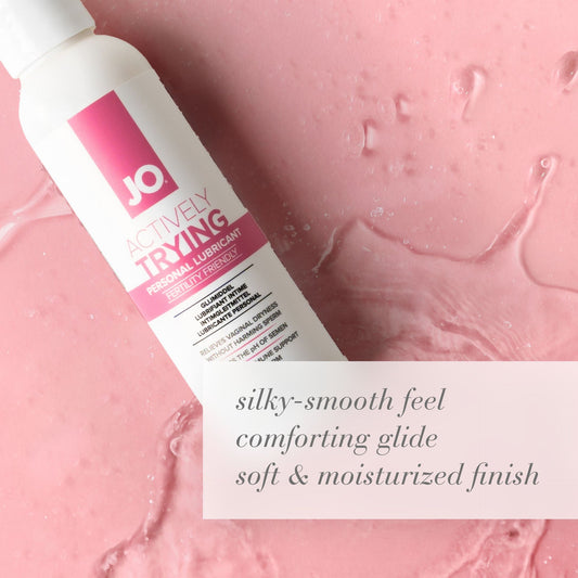 System Jo Actively Trying Original Lubricant 120ml - Lubricants and Lotions