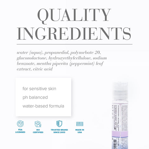 System JO Agape Water Based Cooling Lubricant 30ml - Water Based Lubes