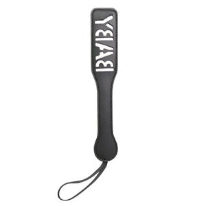 Berlin Baby Vegan Leather Bady Word Paddle - Paddles And Slappers