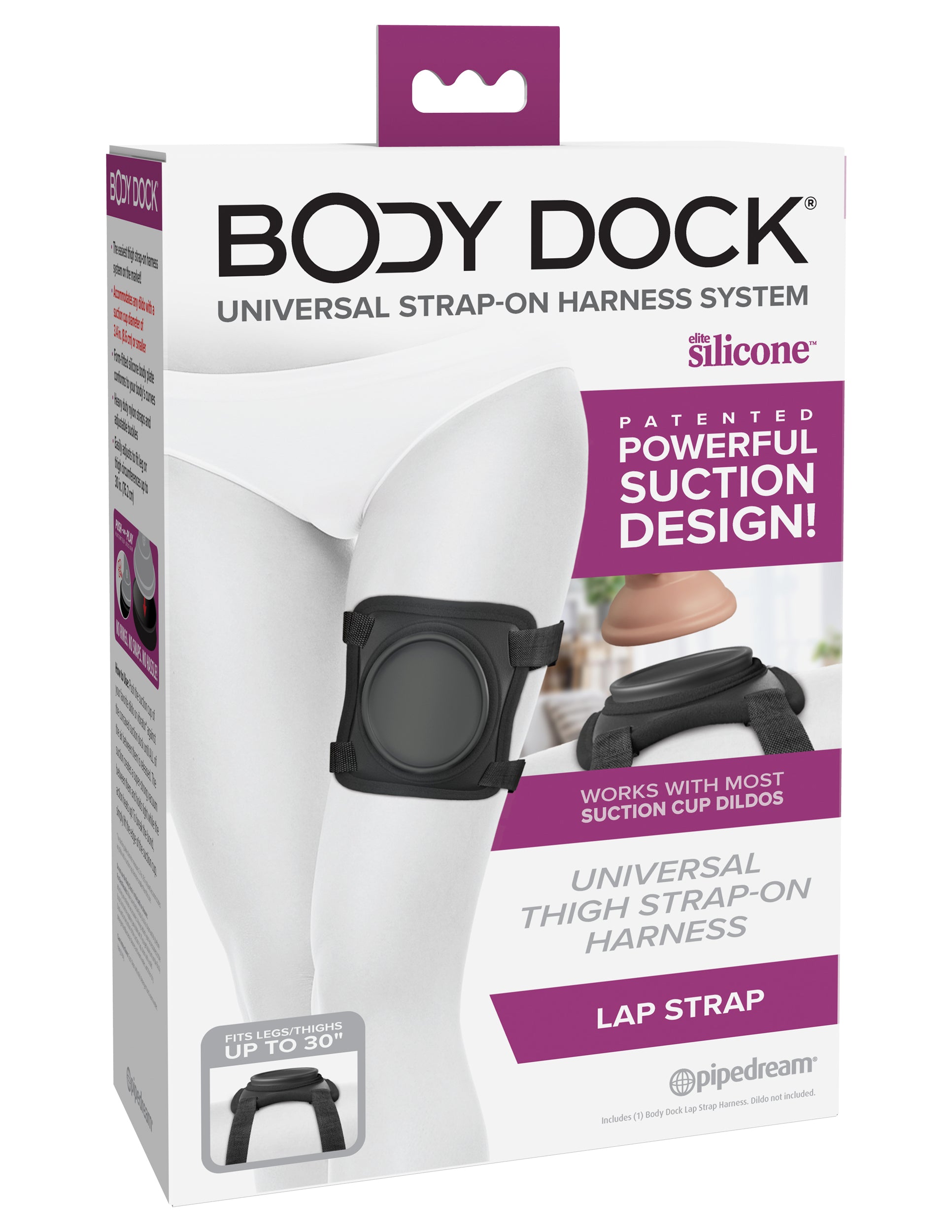 Pipedream Body Dock Lap Strap On Harness Sex Toy Strap On Sextoys