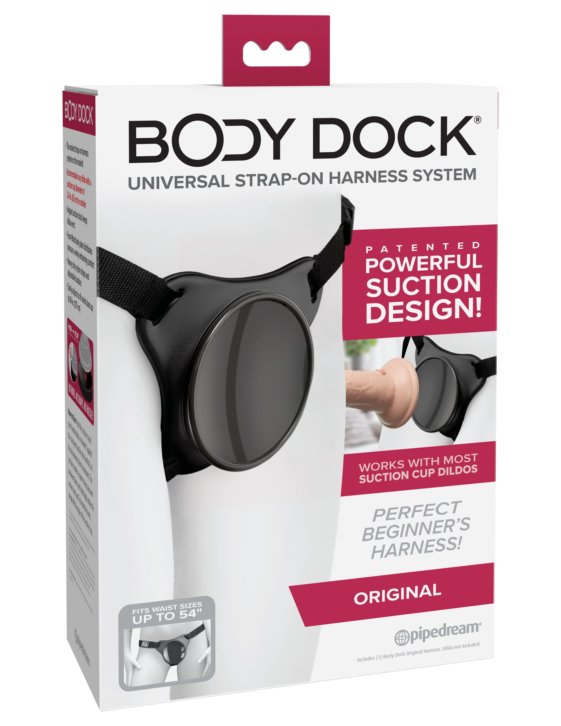 Pipedream Body Dock Original Strap On Harness Sex Toy Strap On Sextoys