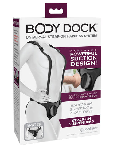 Pipedream Body Dock Strap-On Suspenders Strap On Harness - Strap On Sextoys