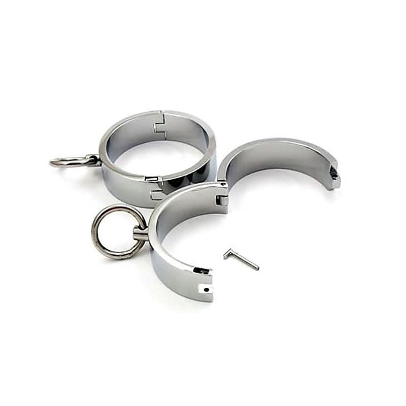 Professional Manacled Metal Cuffs by BDStyle - Cuffs and Restraints