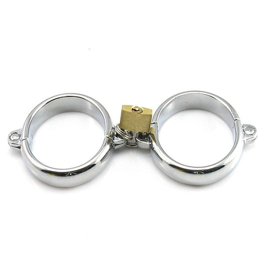 Lock Up Steel Cuffs - Cuffs and Restraints