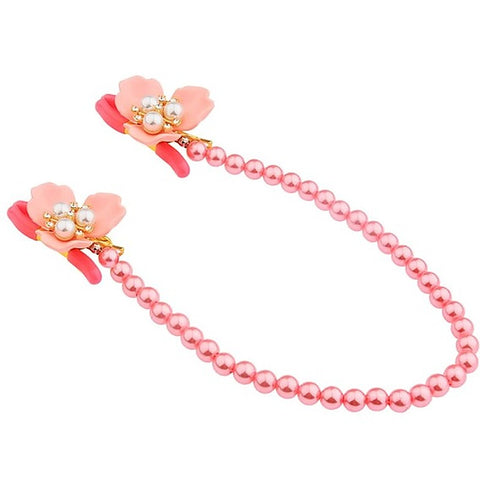Naughty Nasty Nipple Clamps with Pearl by BDStyle - Breast and Nipple Toys