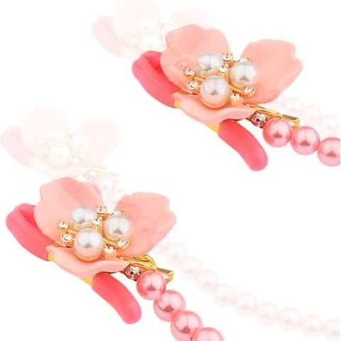 Naughty Nasty Nipple Clamps with Pearl by BDStyle - Breast and Nipple Toys
